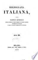 Bibliografia italiana