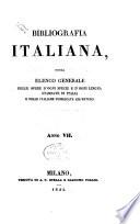 Bibliografia italiana