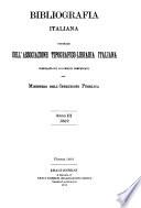 Bibliografia italiana