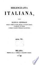 Bibliografia italiana