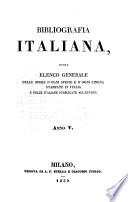 Bibliografia italiana