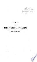 Bibliografia italiana