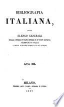 Bibliografia italiana