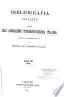 Bibliografia italiana