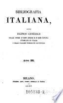 Bibliografia italiana