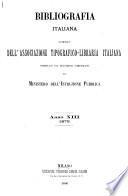 Bibliografia italiana