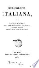 Bibliografia italiana. Nouva ser., ann