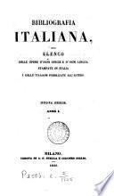 Bibliografia italiana. Nouva ser., ann