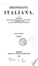 Bibliografia italiana. Nouva ser., ann