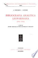 Bibliografia leopardiana: 1961-1970 [compilata da] A. Tortoreto [e] C. Rotondi, a cura del Centro nazionale di studi leopardiani in recanati