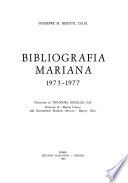 Bibliografia mariana: 1973-1977