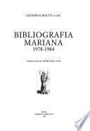 Bibliografia mariana: 1978-1984