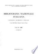Bibliografia nazionale italiana