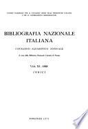Bibliografia nazionale italiana