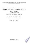Bibliografia nazionale italiana