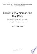Bibliografia nazionale italiana