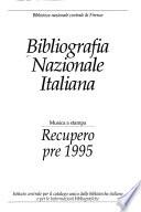 Bibliografia nazionale italiana