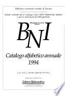 Bibliografia nazionale italiana