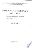 Bibliografia nazionale italiana