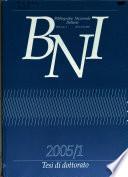 Bibliografia nazionale italiana
