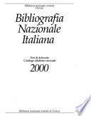Bibliografia nazionale italiana