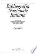 Bibliografia nazionale italiana