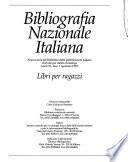 Bibliografia nazionale italiana. Libri per ragazzi