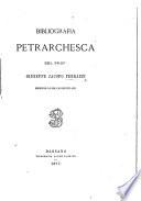Bibliografia Petrarchesca