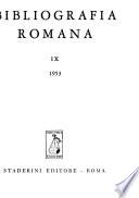 Bibliografia romana