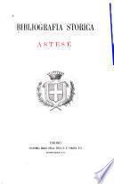 Bibliografia storica astese