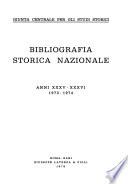 Bibliografia storica nazionale