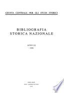 Bibliografia storica nazionale