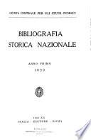 Bibliografia storica nazionale