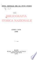 Bibliografia storica nazionale