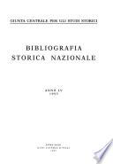 Bibliografia storica nazionale