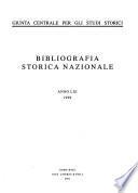Bibliografia storica nazionale