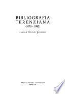 Bibliografia terenziana (1470-1983)