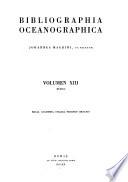 Bibliographia oceanographica