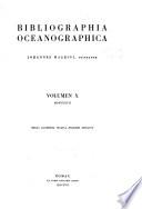 Bibliographia Oceanographica
