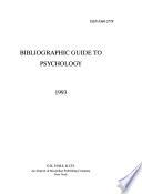 Bibliographic Guide to Psychology