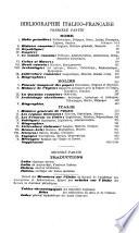Bibliographie italico-française universelle