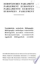 Bibliographie méthodique trimestrielle