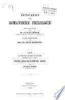 Bibliographie romane