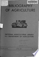 Bibliography of Agriculture