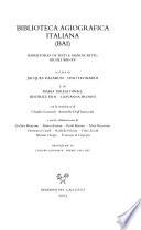 Biblioteca agiografica italiana (BAI)