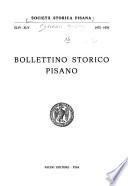 Biblioteca del Bollettino storico pisano.