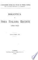 Biblioteca di storia italiana recente