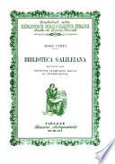 Biblioteca galileiana raccolta dal principe Giampaolo Rocco di Torrepadula