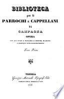 Biblioteca per li parrochi e cappellani di campagna
