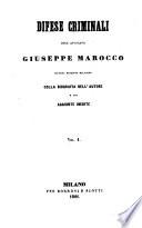 Biblioteca scelta del foro criminale italiano, Diretta ... da Giuseppe Toccagni